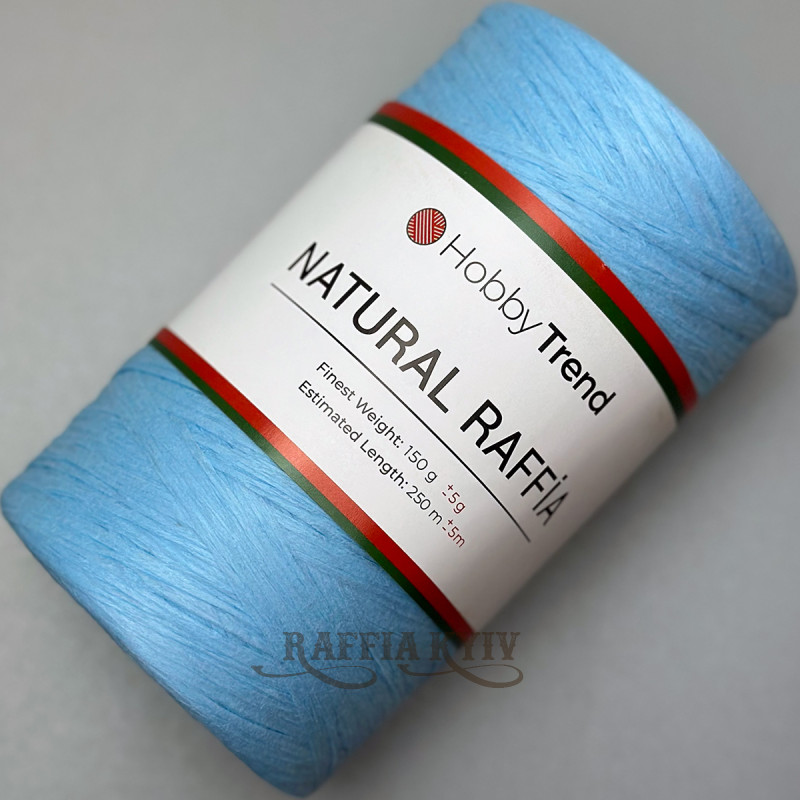 Heavenly paper ribbon raffia, 250 m