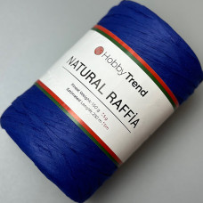 Indigo paper ribbon raffia, 250 m