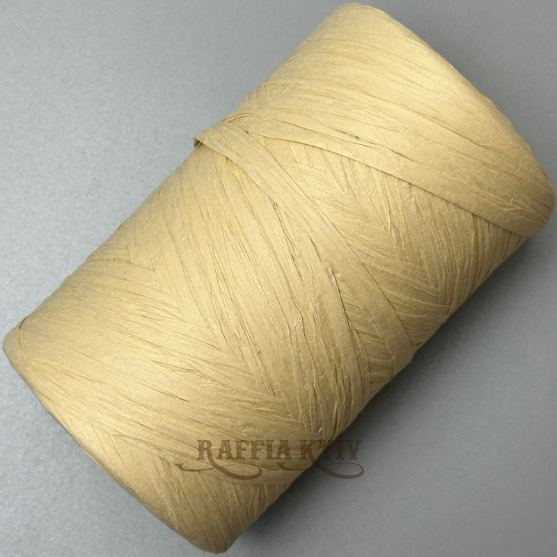 Straw paper ribbon raffia, 250 m