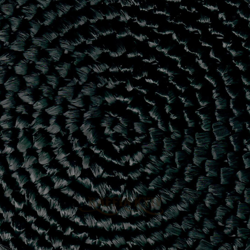 Viscose matte raffia Ispie®, color — Black, 625m