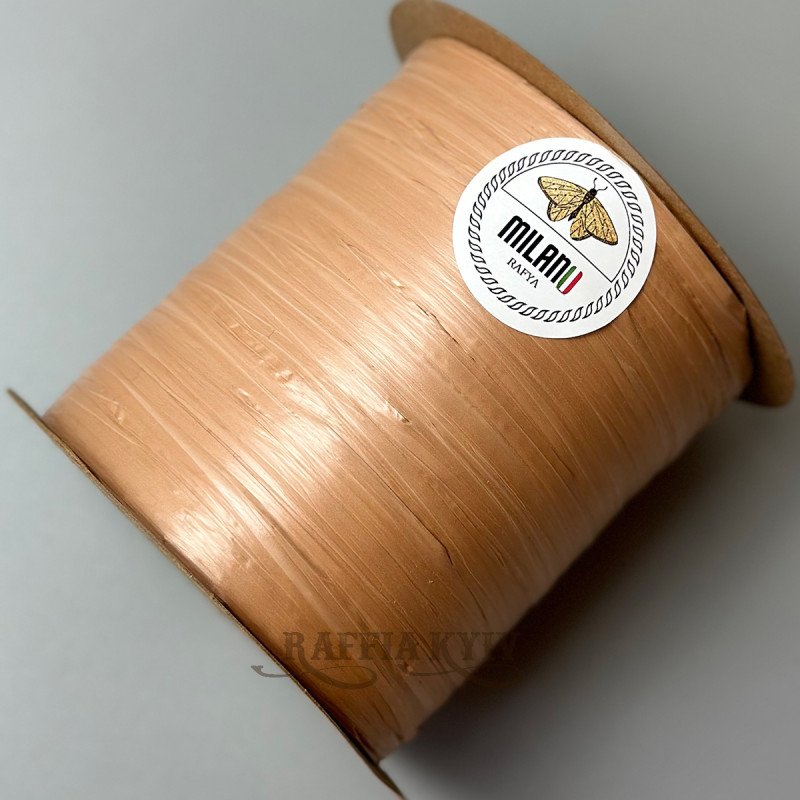 Caramel Milano raffia, 250 m