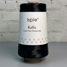 Viscose matte raffia Ispie® — Black, 625m