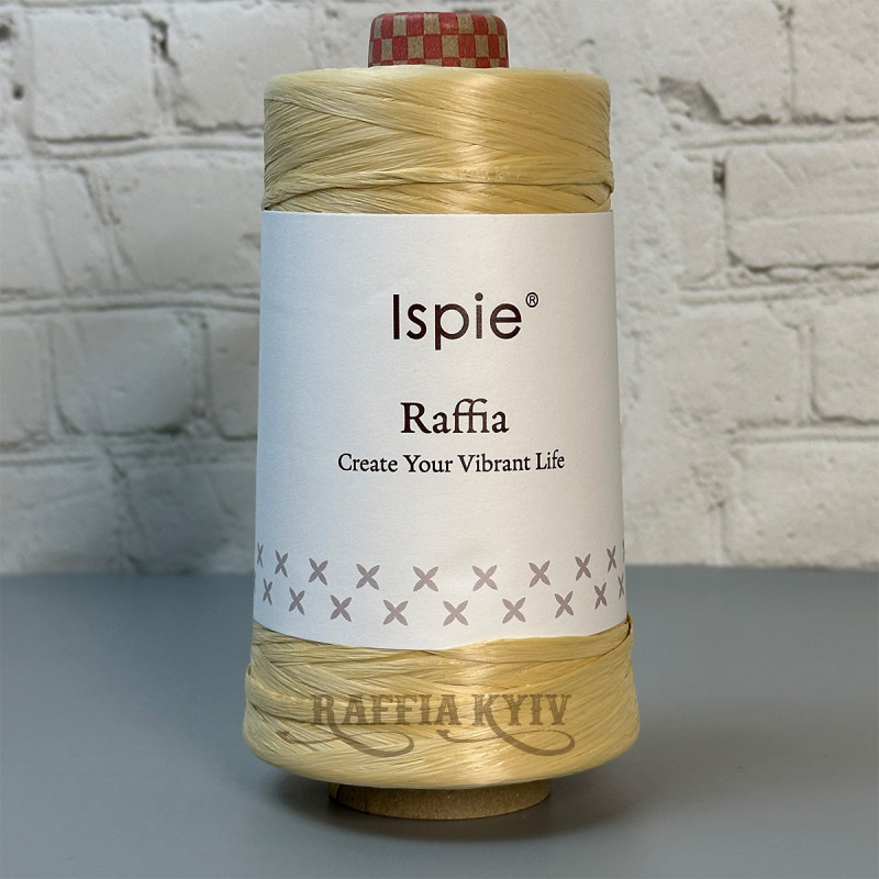 Viscose matte raffia Ispie®, color — Khaki, 625m