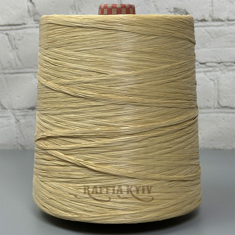 Viscose matte raffia Ispie® — Oatmeal classic, 2000m