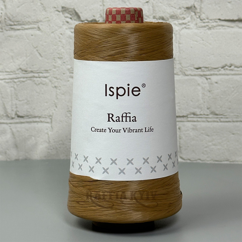 Віскозна матова рафія Ispie® — Wood, 625 м