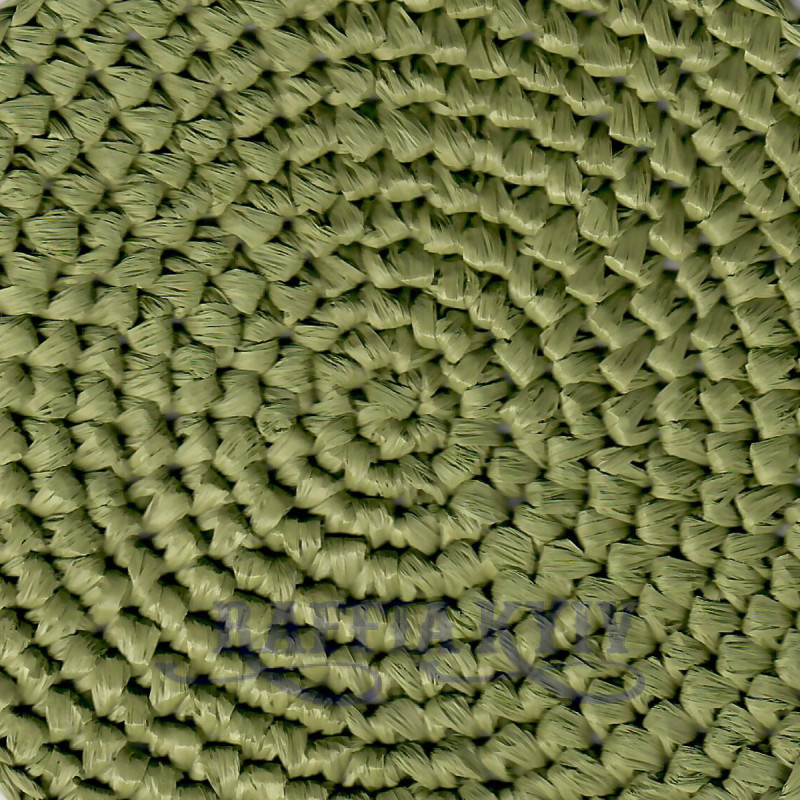 Ispie® rayon matte raffia, color – olive, 250 m
