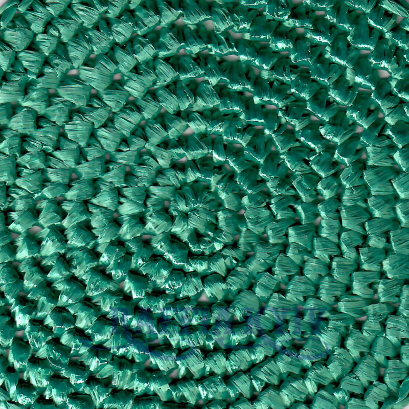 Вискозная глянцевая рафия Ispie®, цвет – peacock, 250 м