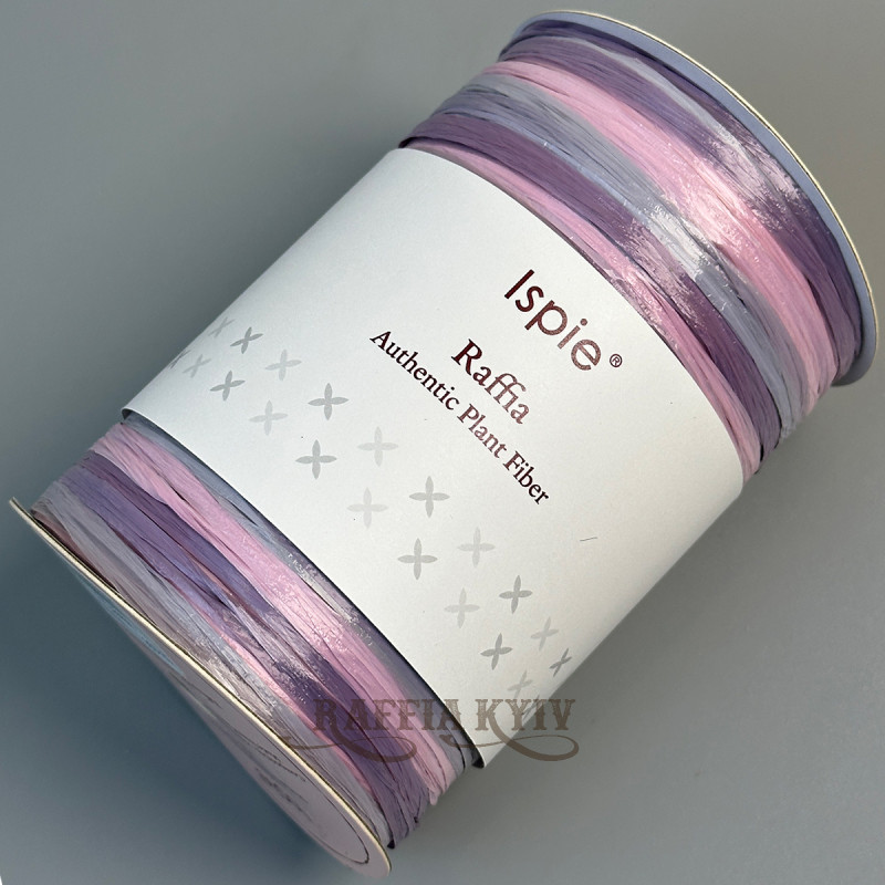 Water lily рафія Ispie, почата бобина