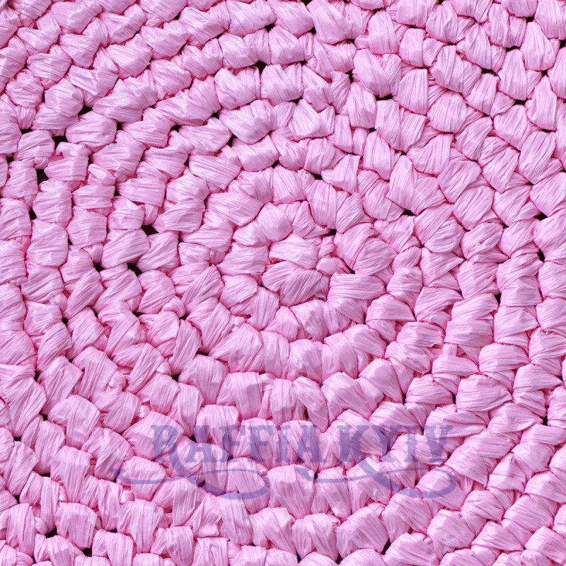 Вискозная матовая рафия Ispie®, цвет – azalea, 250 м