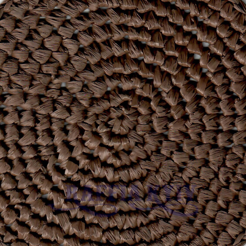 Ispie® rayon matte raffia, color – chocolate, 250 m