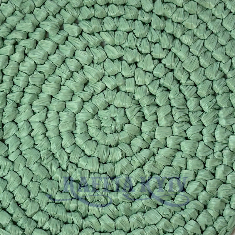 Вискозная матовая рафия Ispie®, цвет – mint turquoise, 250 м