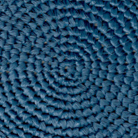 Viscose matte raffia Ispie® — Retro blue, 250 m