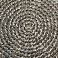 Beige gray Ispie raffia, started bobbin