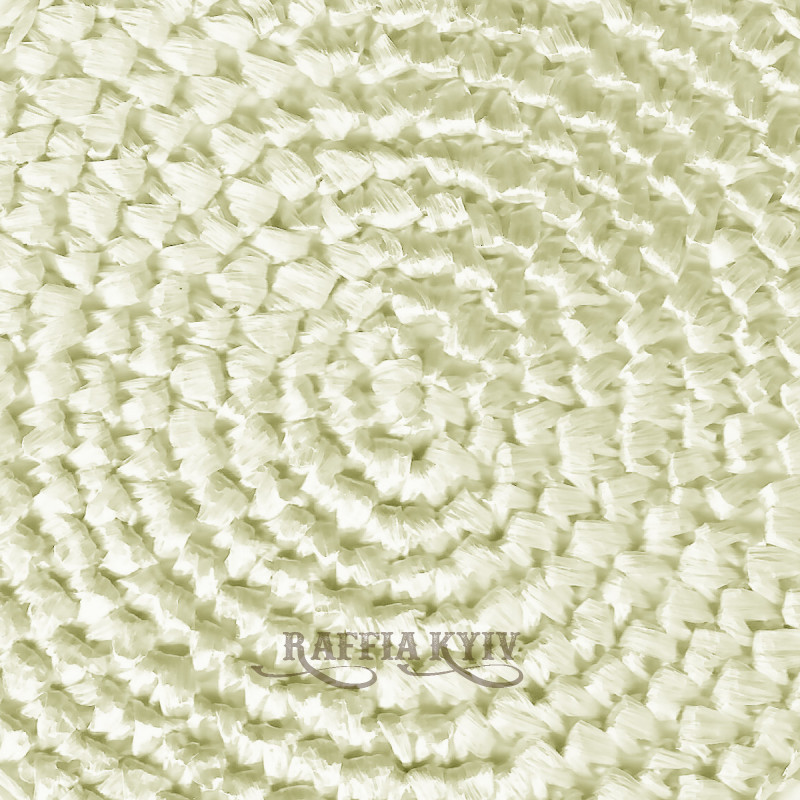 Pearlized white raffia Ispie, 250 m