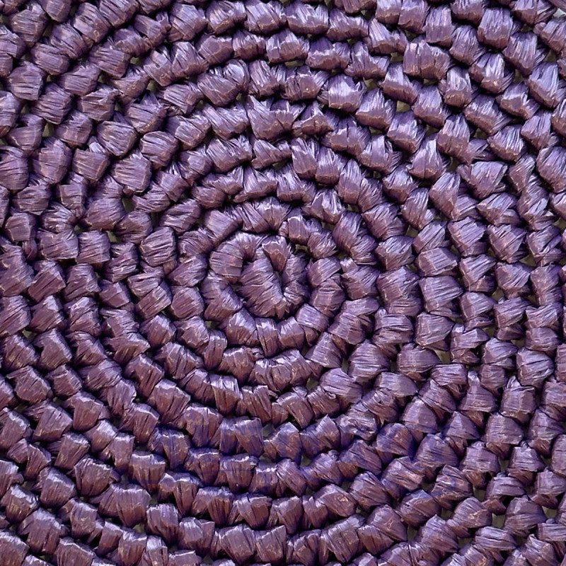 Вискозная глянцевая рафия Ispie®, цвет – purple sapphire, 250 м