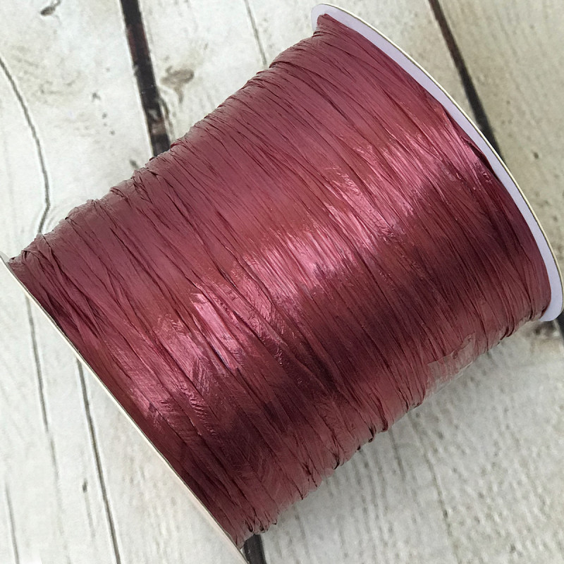 Вискозная глянцевая рафия Ispie®, цвет – ironstone, 250 м