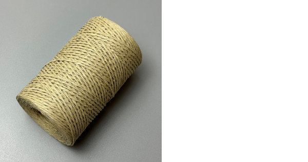 Linen twisted raffia, 100 g | Raffia Kyiv