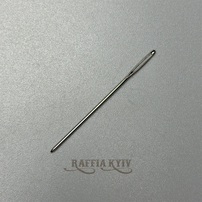 Embroidery steel needle, 50 mm
