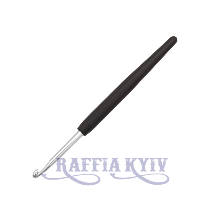 Алюминиевый крючок для вязания KnitPro, серебро, 6,5 мм