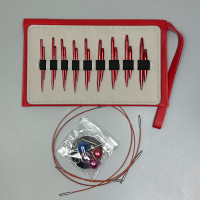 Circular Knitting Needle Set, Red