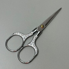 Metal scissors for needlework, 12.7 cm, nickel