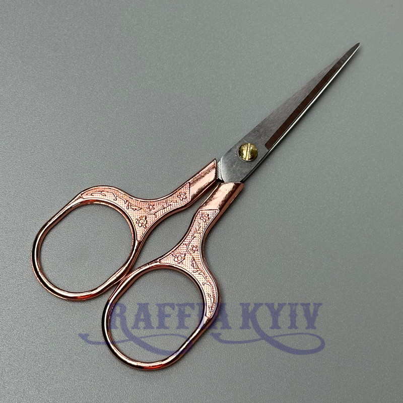 Металеві ножиці для рукоділля, 12,7 см, рожеве золото