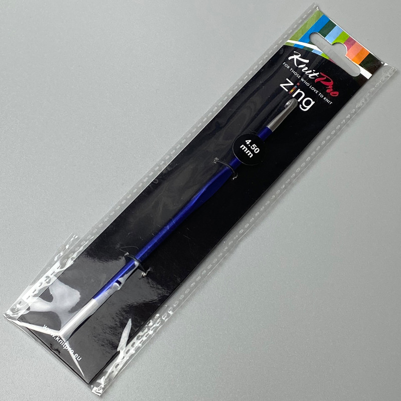 Крючок для вязания KnitPro Zing, 4,50 мм