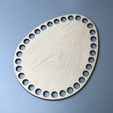 Пасхальне фанерне денце, 11,5×15 см