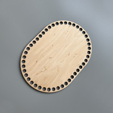 Oval plywood bottoms of different sizes