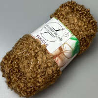 Какао буклированная пряжа Boucle, 100 г