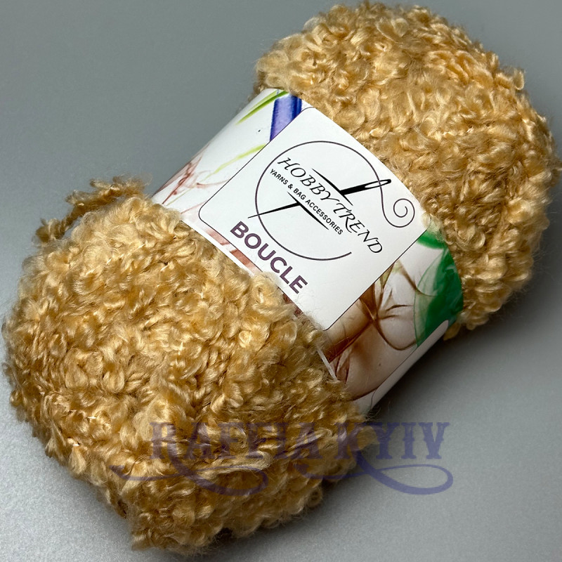 Latte Hobby Trend Boucle yarn, 100 g