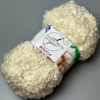 Молоко букльована пряжа Boucle, 100 г