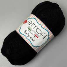 Etrofil Baby Can Yarn — Color Black