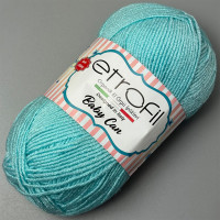 Etrofil Baby Can Yarn — Color Blue