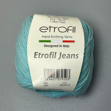Etrofil Jeans Yarn — color Aquamarine