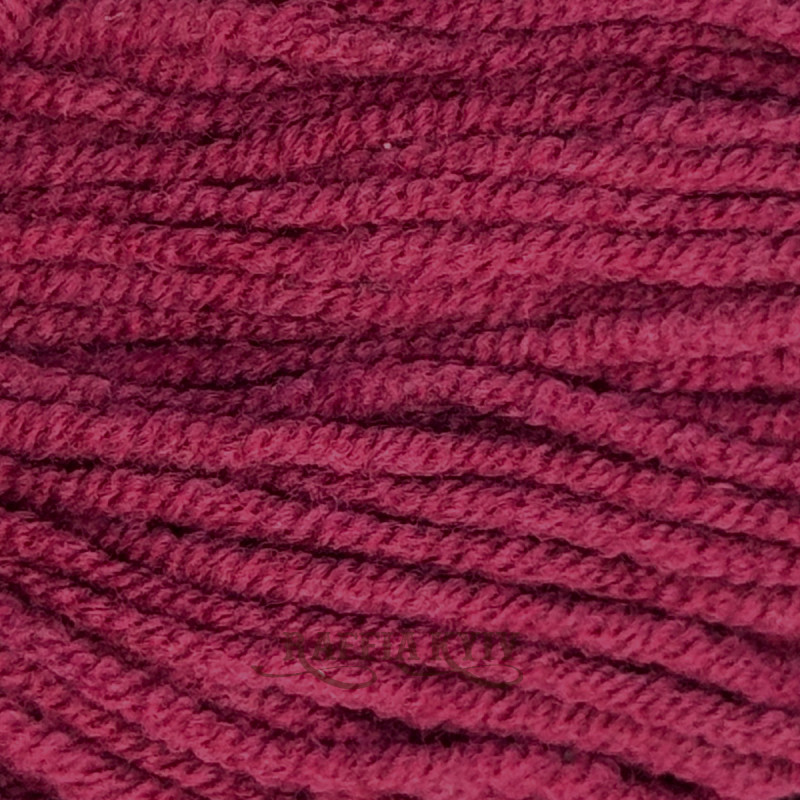 Пряжа Etrofil Jeans для вязания — цвет бордовый