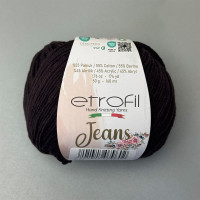 Etrofil Jeans Yarn — color Dark Chocolate