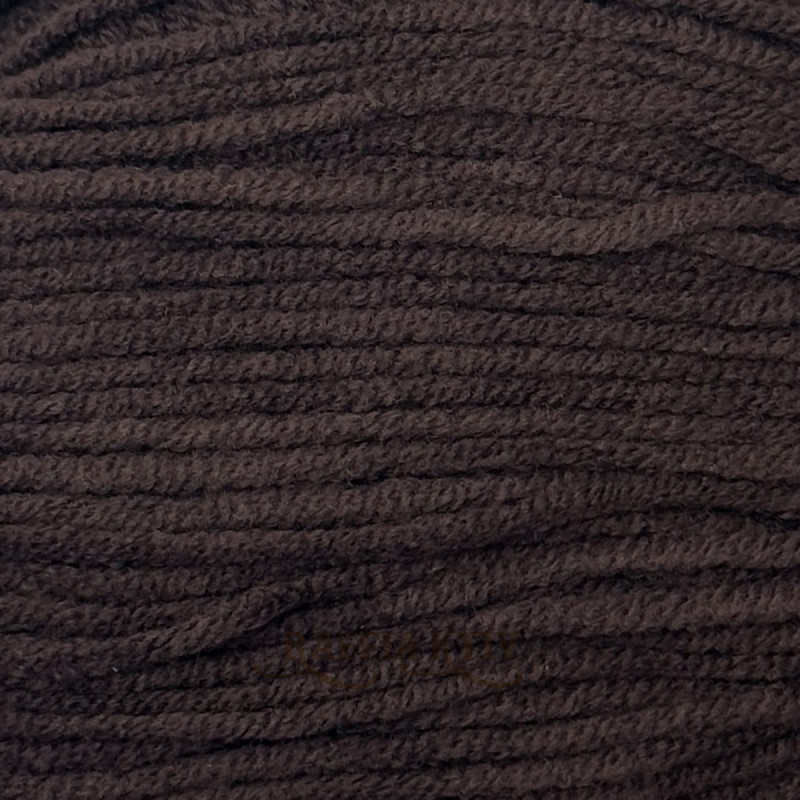 Пряжа Etrofil Jeans для вязания — цвет темный шоколад