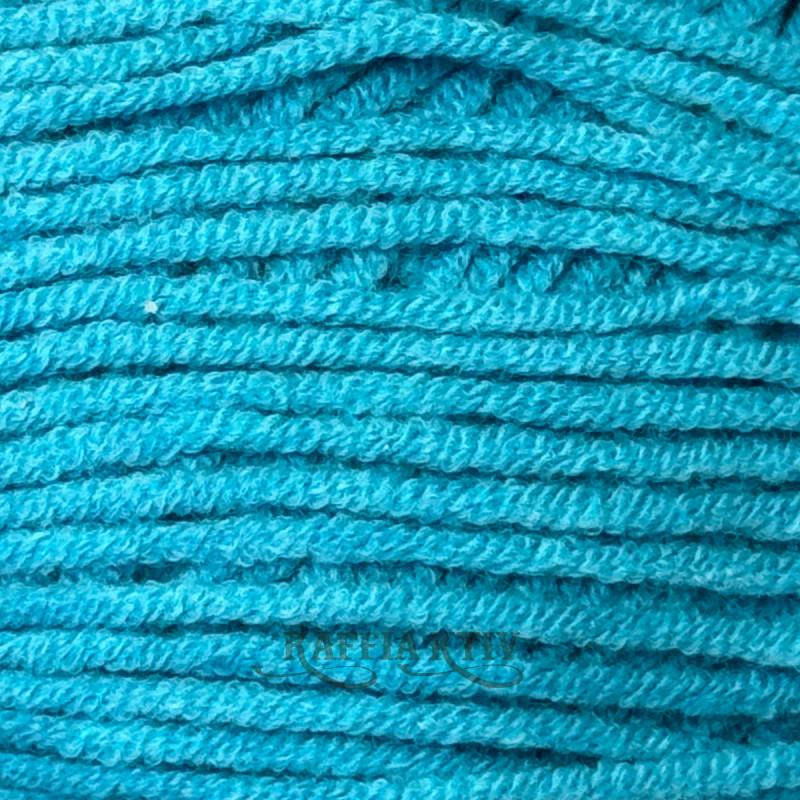 Пряжа Etrofil Jeans для вязания — цвет бирюза