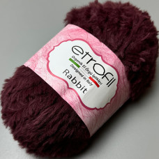 Wine fur yarn Rabbit, 100 g