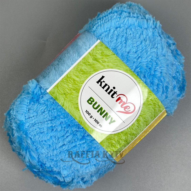 Blue yarn Bunny, 100 g Blue yarn Bunny, 100 g