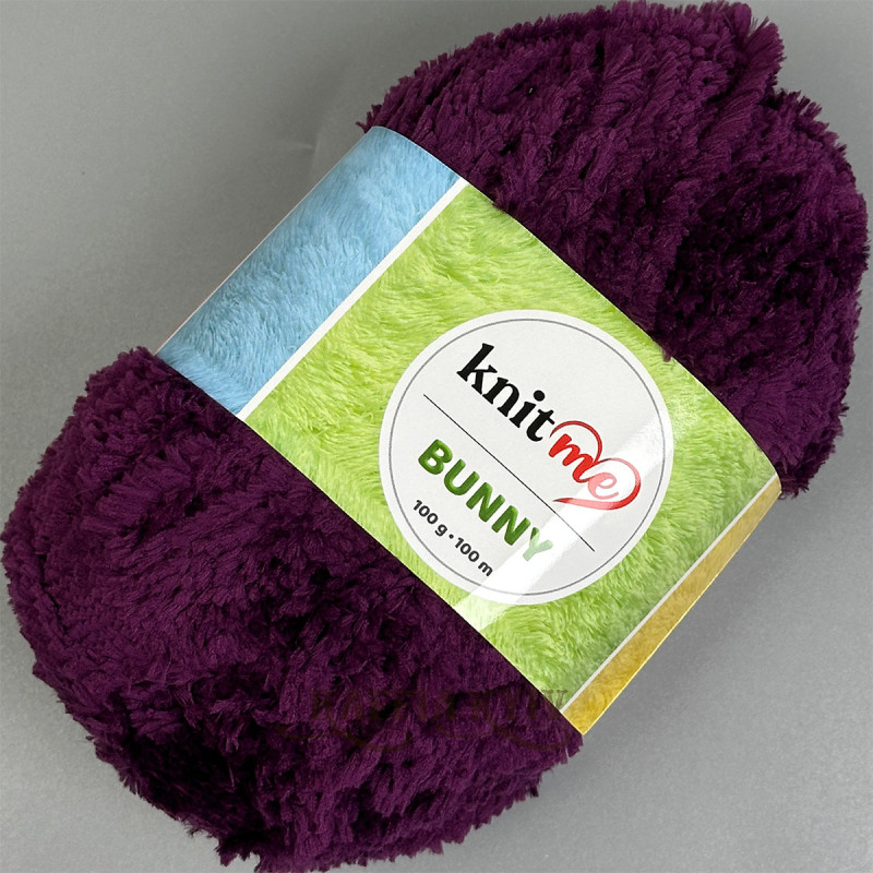 Plum yarn Bunny, 100 g Plum yarn Bunny, 100 g