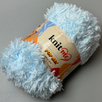 Light blue fur yarn Pop Art, 100 g