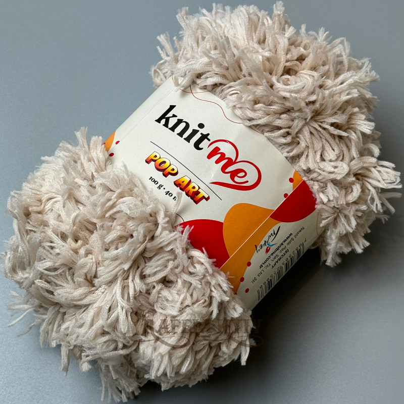 Shell fur yarn Pop Art, 100 g