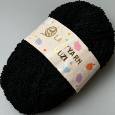 Black Quzu yarn, 100 g