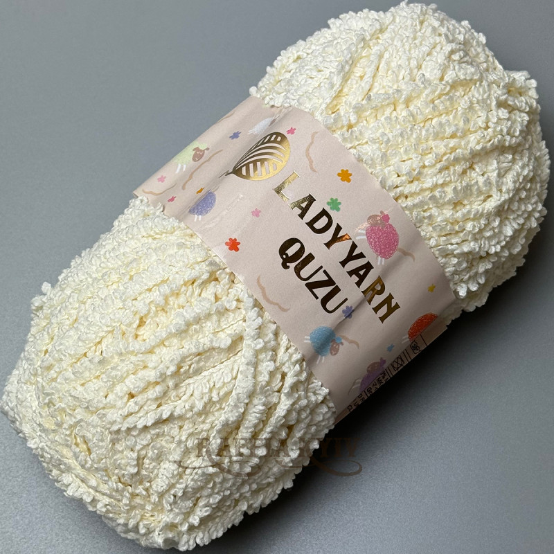 Молочна пряжа Quzu, 100 г