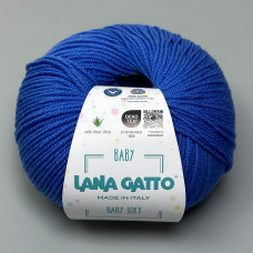 Пряжа Lana Gatto Baby Soft 00923 (Azzurro)