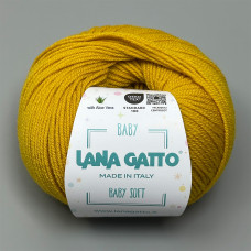 Пряжа Lana Gatto Baby Soft 31479 (Giallo)