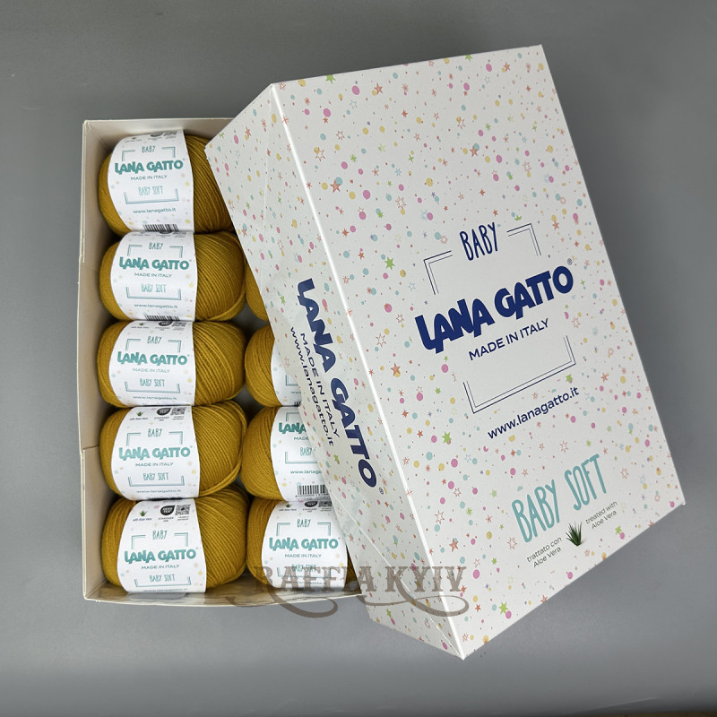 Пряжа Lana Gatto Baby Soft 00642 (Rosso)
