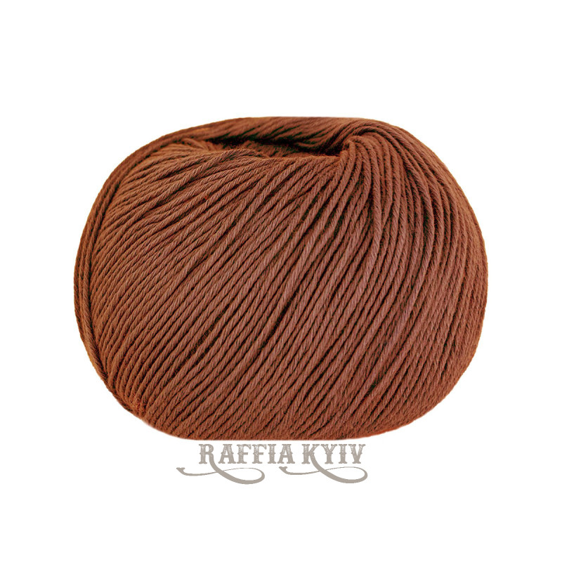 Пряжа Lana Gatto Cashcot 31276 (Marrone) — коричневый, хлопок с кашемиром